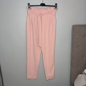 RW&CO. Blush Tie-Waist Trousers